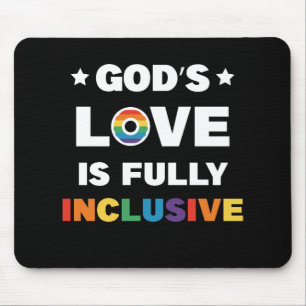 God's Liefde Is Volledig Inclusief Gay LGBT Pride Muismat
