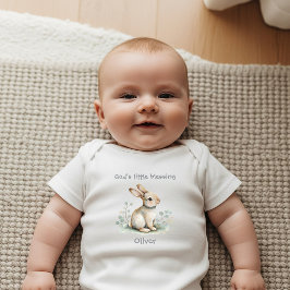 God's Little Blessing Bunny Pasgeboren Romper