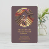 God's Love - 002 Kaart (Staand voorkant)