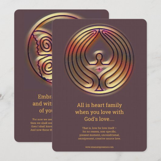 God's Love - 003 Kaart (Voorkant / Achterkant)