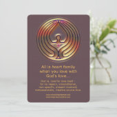 God's Love - 006 Kaart (Staand voorkant)