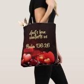 God's Love All-Over-Print Canvas tas, medium Tote Bag (Dichtbij)
