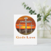 Gods Love Bedankkaart (Staand voorkant)