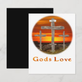 Gods Love Bedankkaart (Voorkant / Achterkant)