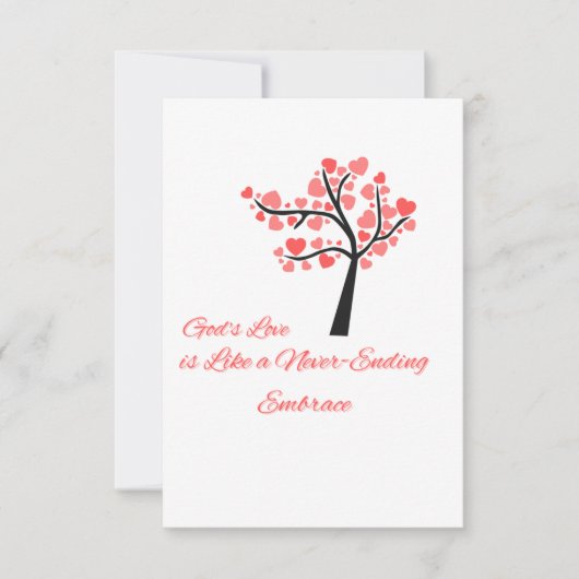 God's Love Bedankkaart (Voorkant)
