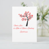 God's Love Bedankkaart (Staand voorkant)