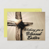 God's Love Blessed Easter Briefkaart (Voorkant / Achterkant)