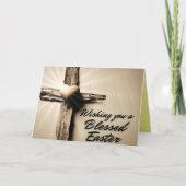 God's Love Blessed Easter Kaart (Voorkant)