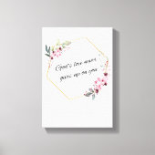 God's Love Canvas Afdruk (Voorkant)