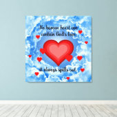 God's Love Canvas Afdruk (Insitu (Houten vloer))