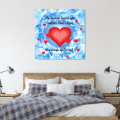 God's Love Canvas Afdruk (Insitu (Slaapkamer))