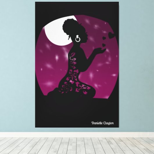 God's Love Canvas Afdruk (Insitu (Houten vloer))