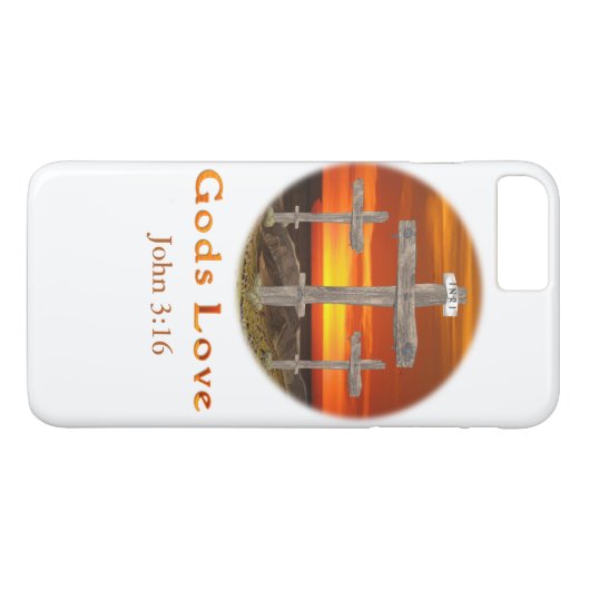Gods Love Case-Mate iPhone Case (Achterkant (Horizontaal))