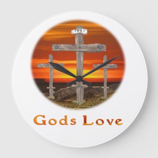 Gods Love Grote Klok (Voorkant)