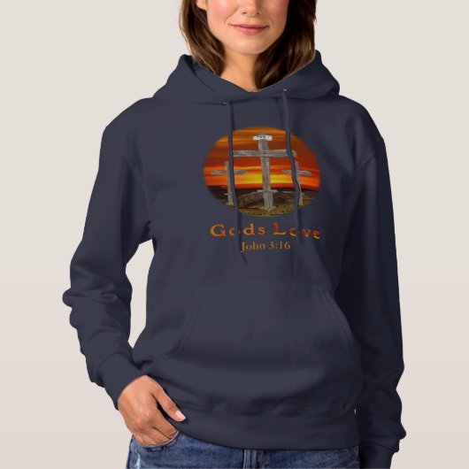 Gods Love Hoodie (Voorkant)