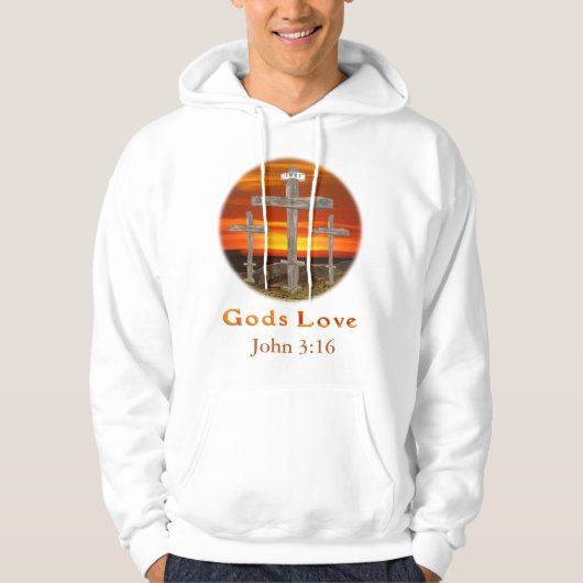 Gods Love Hoodie (Voorkant)