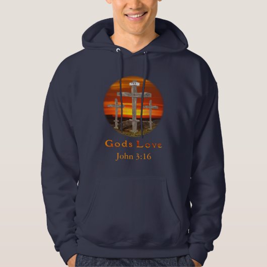 Gods Love Hoodie (Voorkant)