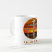 Gods Love Koffiemok (Voorkant links)
