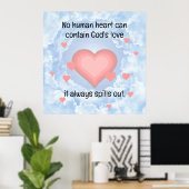God's Love Poster (Thuiskantoor)