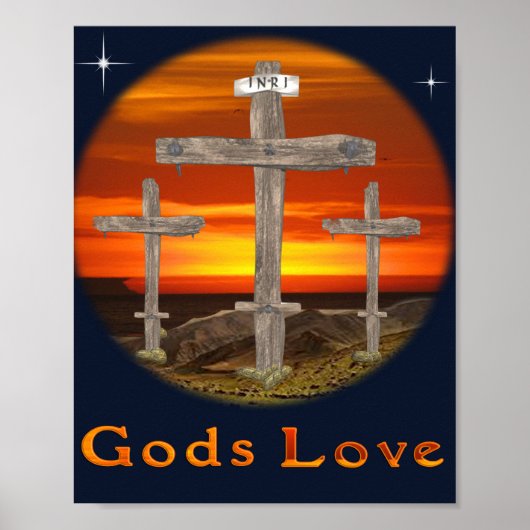 Gods Love Poster (Voorkant)