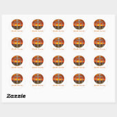 Gods Love Ronde Sticker (Vel)