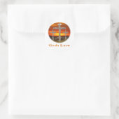 Gods Love Ronde Sticker (Tas)