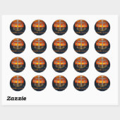 Gods Love Ronde Sticker (Vel)