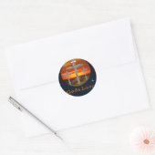 Gods Love Ronde Sticker (Envelop)