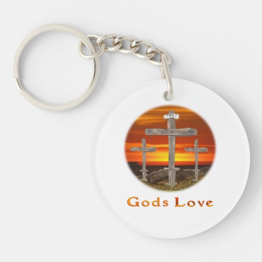Gods Love Sleutelhanger (Voorkant)
