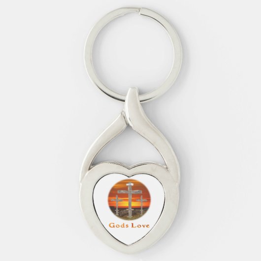 Gods Love Sleutelhanger (Voorkant)