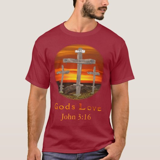 Gods Love T-shirt (Voorkant)