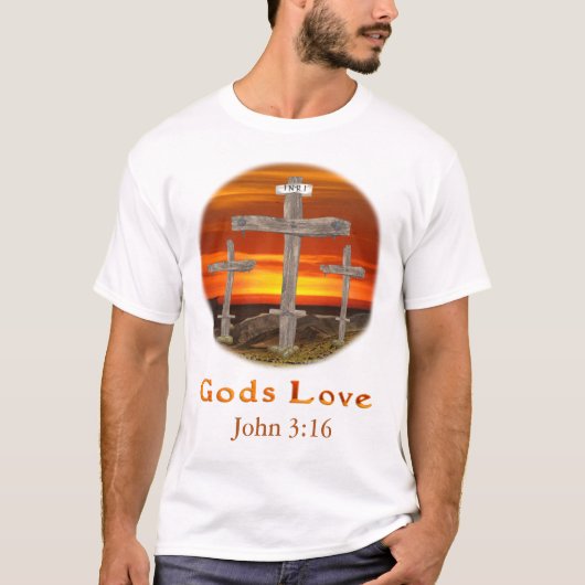 Gods Love T-shirt (Voorkant)