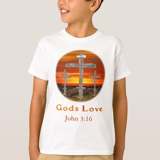 Gods Love T-shirt (Voorkant)