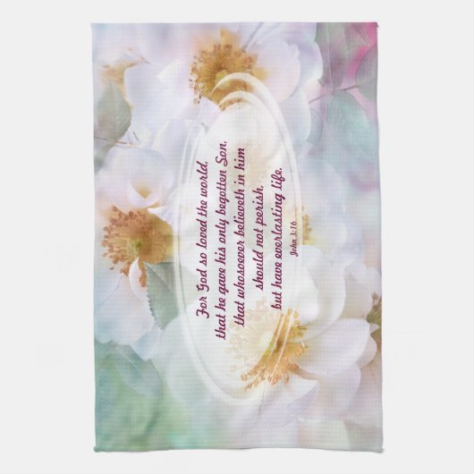 God's Love Theedoek (Verticaal)