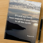 Gods Majestic Name Bible Verse Planner