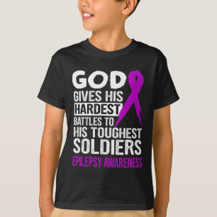Gods meest taaie soldaten EPILEPSIE BEWUSTZIJN T-shirt