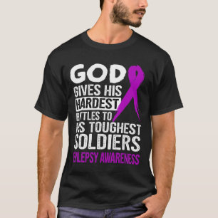 Gods meest taaie soldaten EPILEPSIE BEWUSTZIJN T-shirt