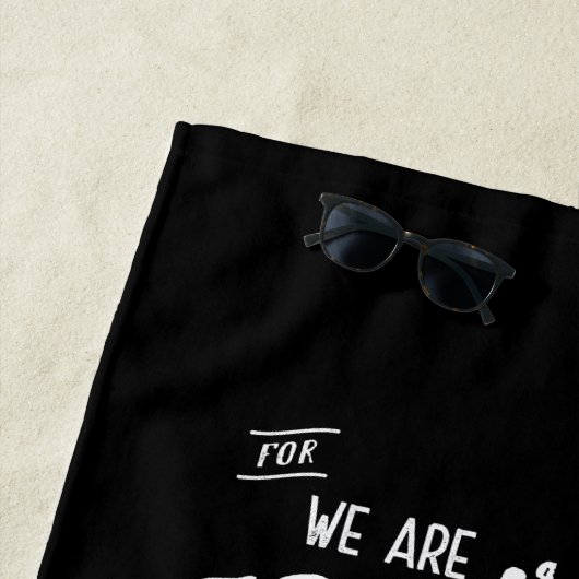 Gods meesterwerk strandlaken (In situ)