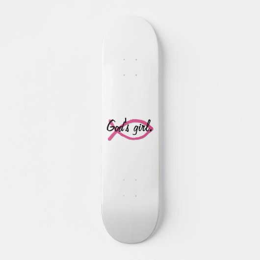 Gods meisje. skateboard (Voorkant)