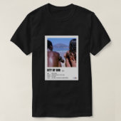 Gods minimalistisch poster t-shirt (Design voorkant)