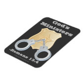 Gods ministers rechercheur Badge Magneet (Linkerzijde)