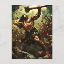 God's & Monsters - Hercules Briefkaart