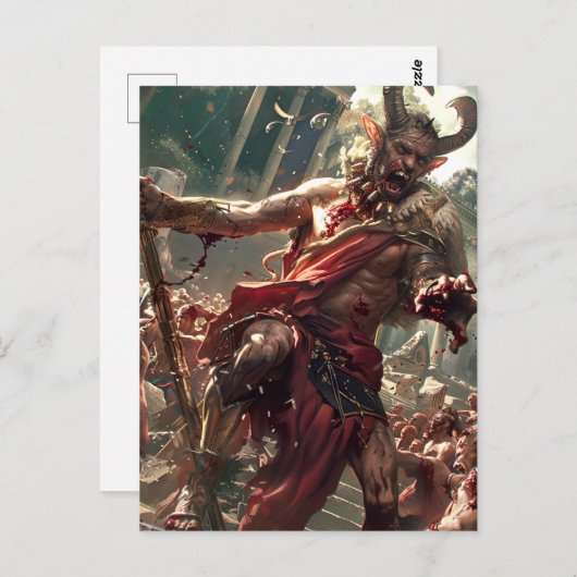 God's & Monsters - Pan Briefkaart (Voorkant / Achterkant)