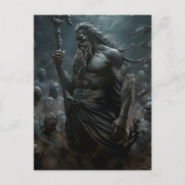 God's & Monsters - Poseidon Briefkaart