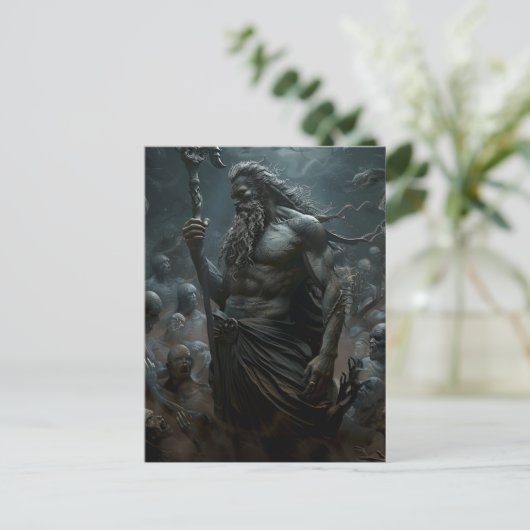 God's & Monsters - Poseidon Briefkaart (Staand voorkant)
