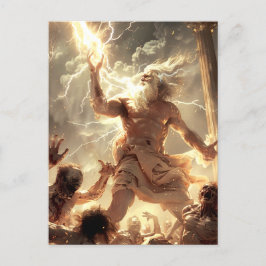 God's & Monsters - Zeus Briefkaart