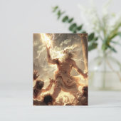 God's & Monsters - Zeus Briefkaart (Staand voorkant)