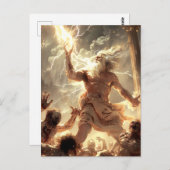 God's & Monsters - Zeus Briefkaart (Voorkant / Achterkant)