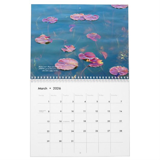 Gods mooie wereld #1 kalender (Mar 2026)