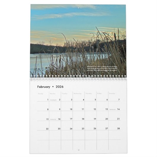 Gods mooie wereld #1 kalender (Feb 2026)